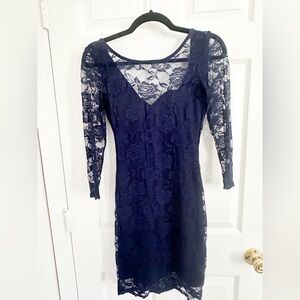 Blue dress